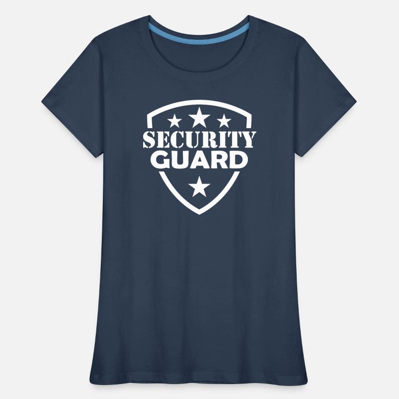 Agent de sécurité Sécurité Sécurité Sécurité T-shirt bio Premium Femme