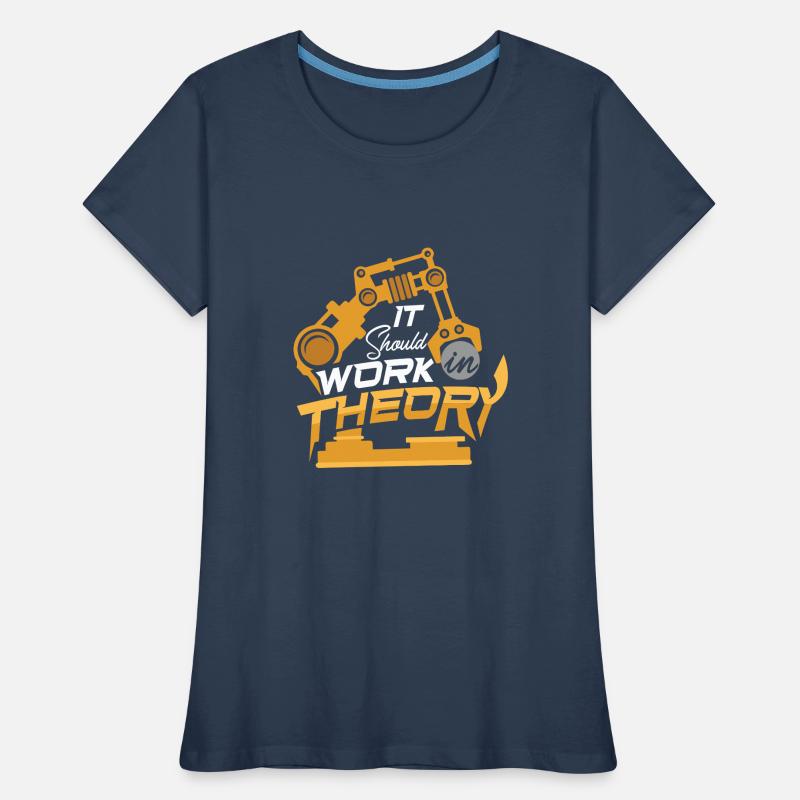 Robotics Machine Learning Robotics Engineering Women's Premium Organic T-Shirt