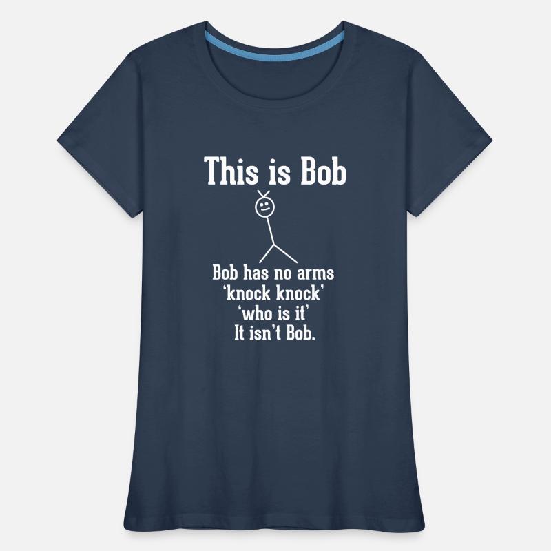 toc toc bob T-shirt bio Premium Femme