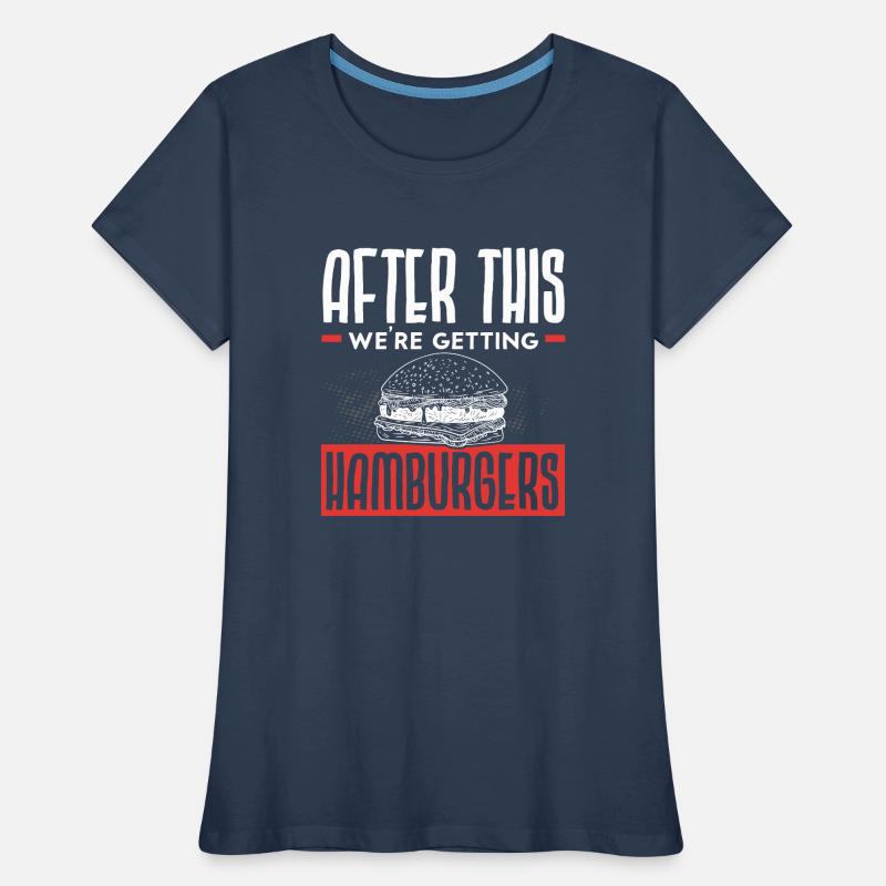 After this we get Hamburger Burger Eater Women's Premium Organic T-Shirt