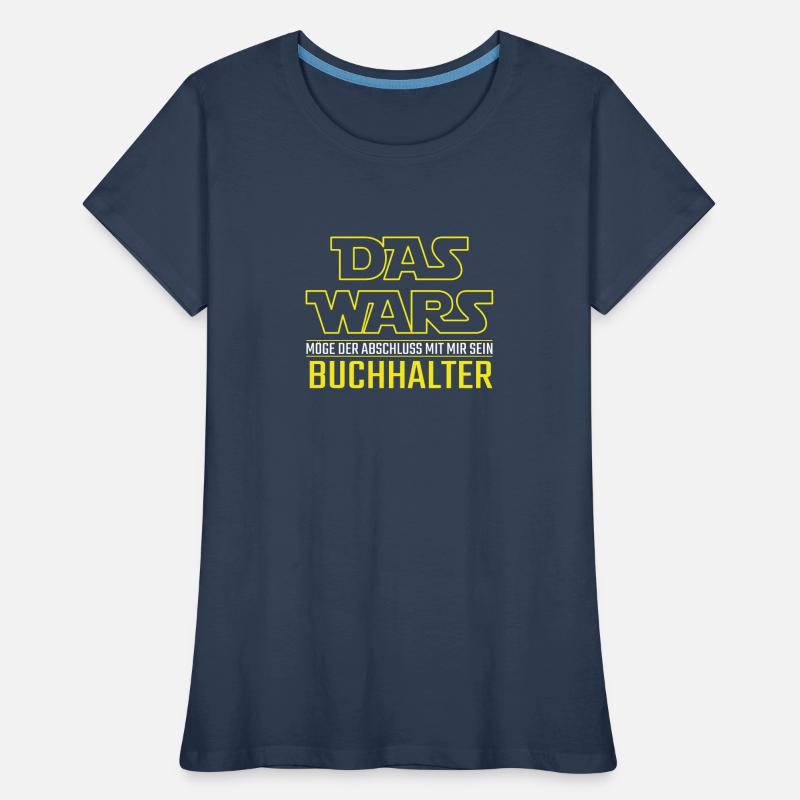 Das Wars Abschluss Buchhalter Geschenkidee Frauen Premium Bio T-Shirt