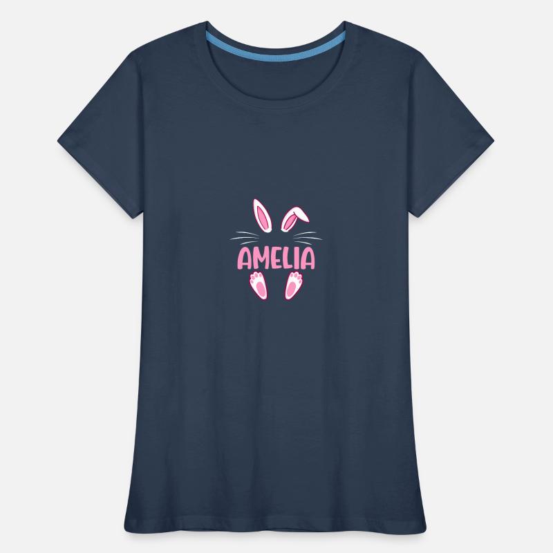 AMELIA Easter Frauen Premium Bio T-Shirt