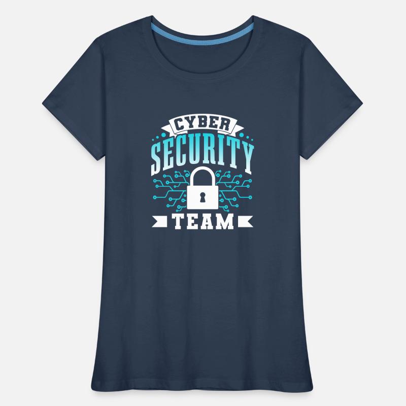 Cybersecurity Team Hacking IT Security Hacker Women's Premium Organic T-Shirt