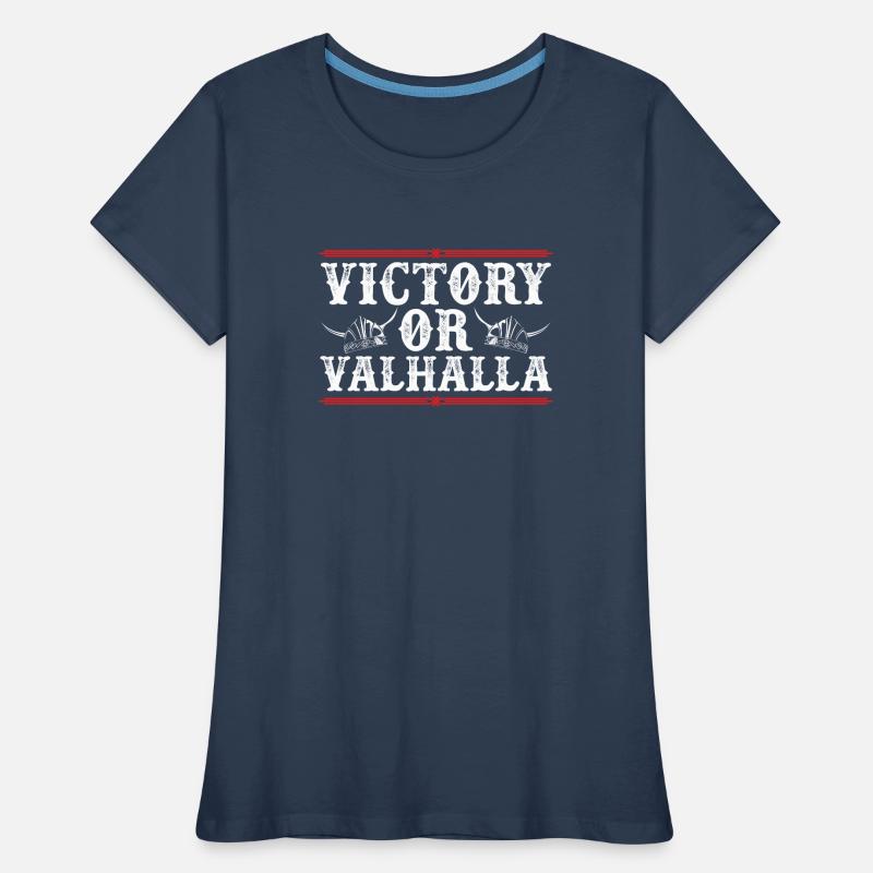 Sieg Oder Walhalla Frauen Premium Bio T-Shirt