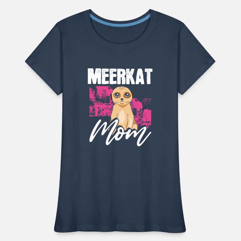 Mutter Erdmännchen Frauen Premium Bio T-Shirt