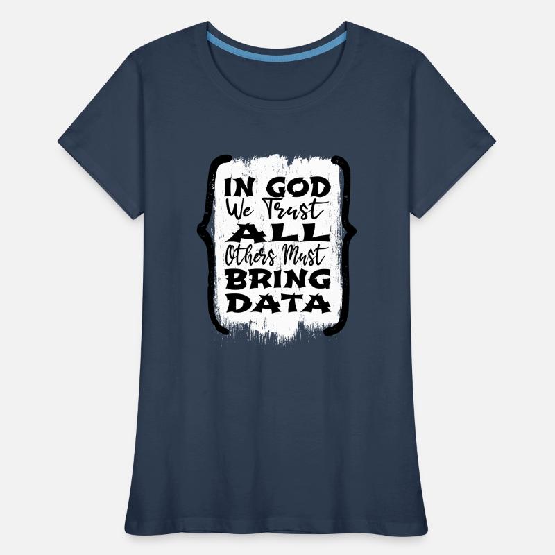 programming language biotech major computers Frauen Premium Bio T-Shirt