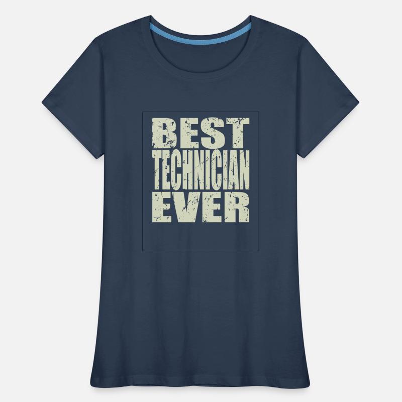 Best Techniker ever Techniker Geschenk Frauen Premium Bio T-Shirt