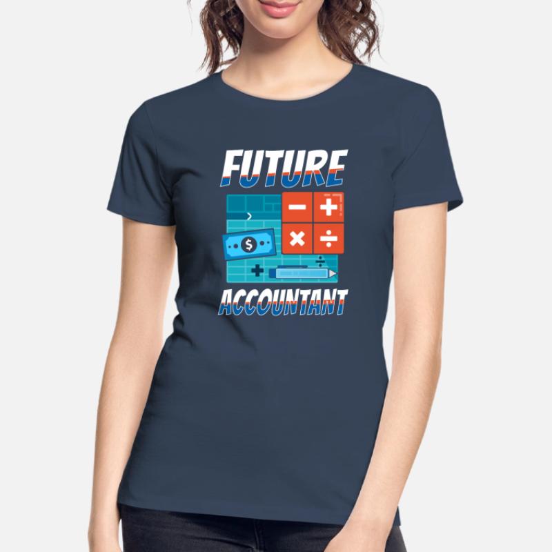 Comptable Comptable Comptable Comptabilité T-shirt bio Premium Femme