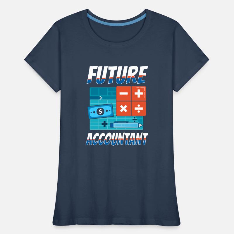 Comptable Comptable Comptable Comptabilité T-shirt bio Premium Femme