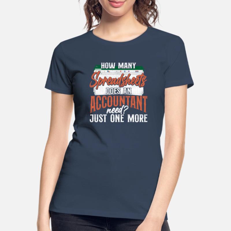 Comptable Comptable Comptable Comptabilité T-shirt bio Premium Femme