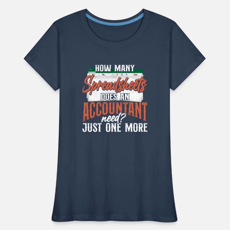 Comptable Comptable Comptable Comptabilité T-shirt bio Premium Femme