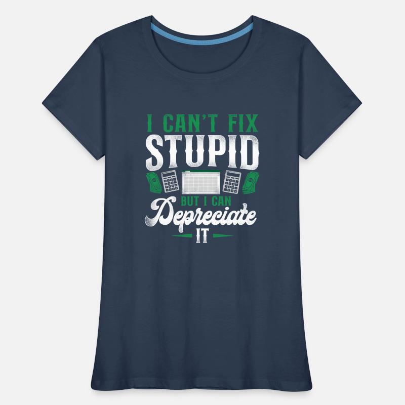 Comptable Comptable Comptable Comptabilité T-shirt bio Premium Femme