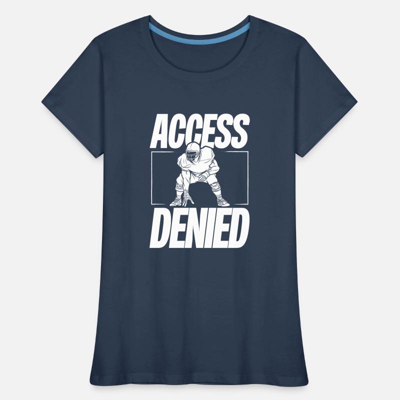 Ligne d’accès refusée T-shirt bio Premium Femme