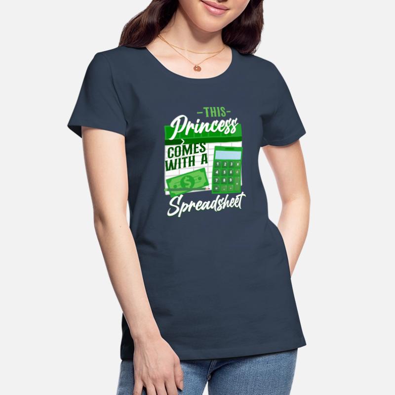 Comptable Comptable Comptable Comptabilité T-shirt bio Premium Femme