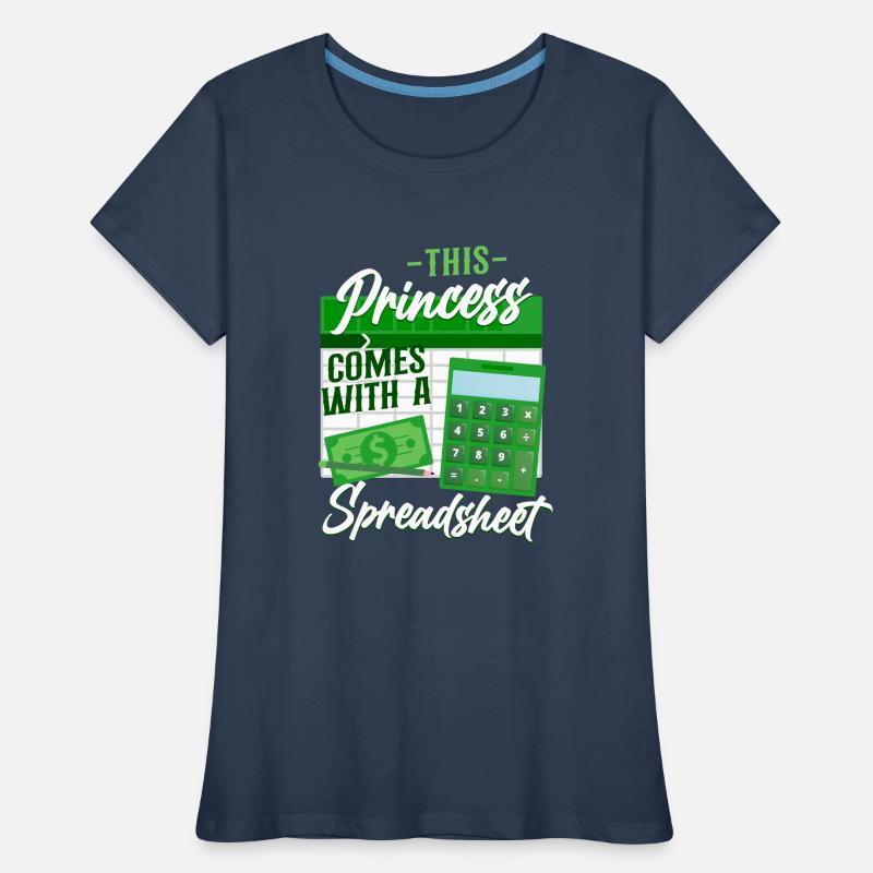 Comptable Comptable Comptable Comptabilité T-shirt bio Premium Femme