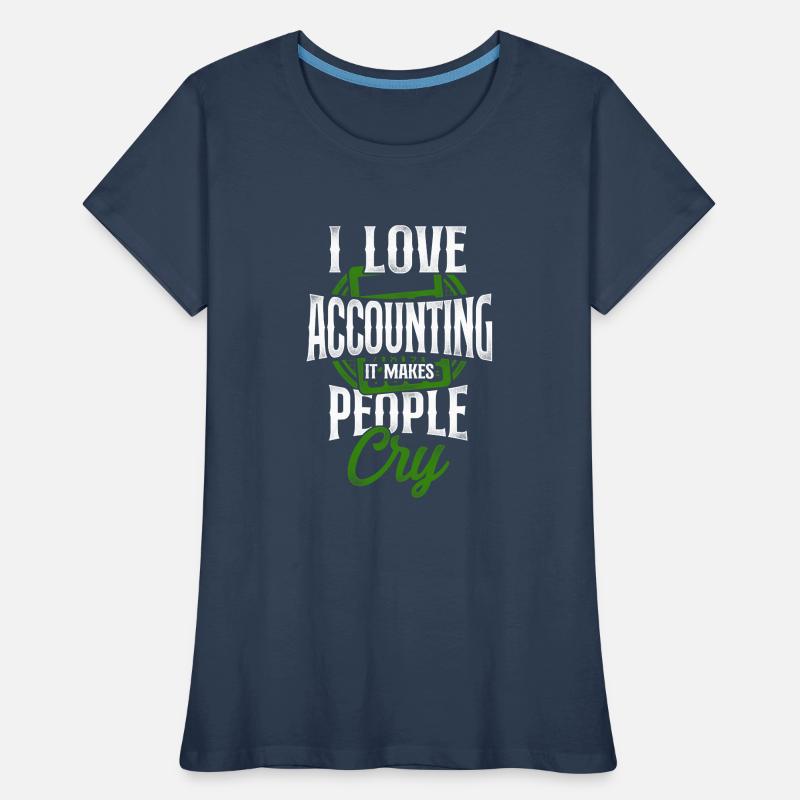 Comptable Comptable Comptable Comptabilité T-shirt bio Premium Femme