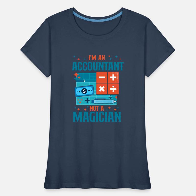 Comptable Comptable Comptable Comptabilité T-shirt bio Premium Femme