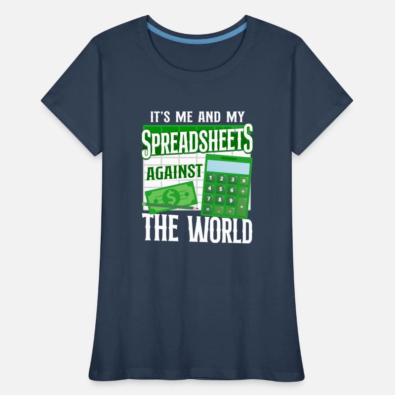 Comptable Comptable Comptable Comptabilité T-shirt bio Premium Femme