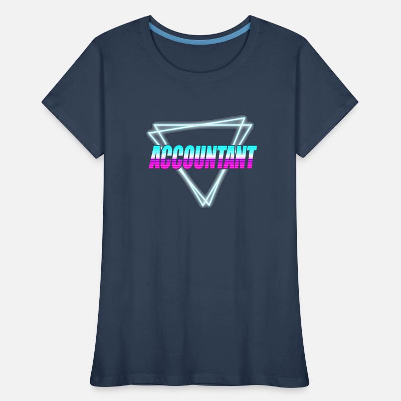 Comptable Comptable Comptable Comptabilité T-shirt bio Premium Femme