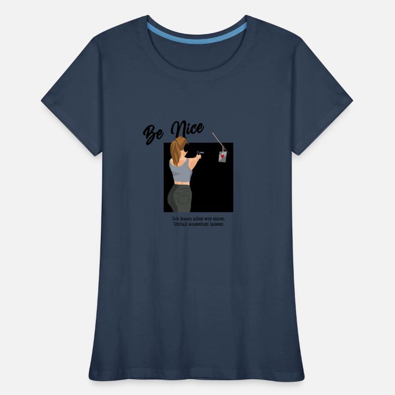 Securing traces - Kripo Polizei Kriminaltechnik Women's Premium Organic T-Shirt