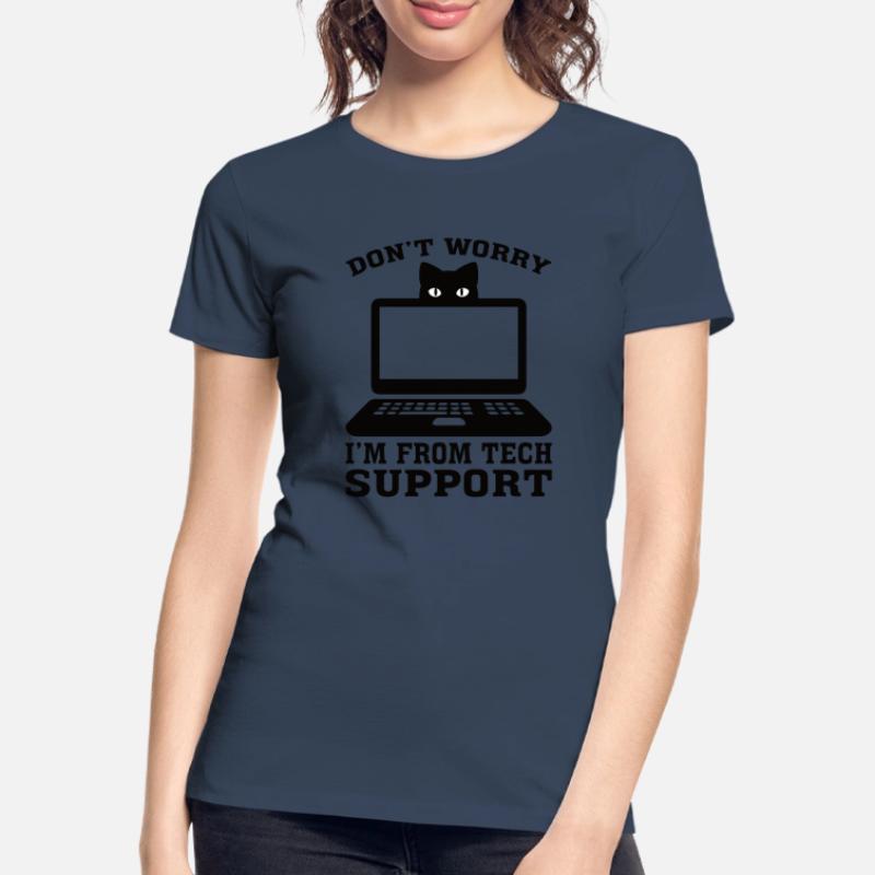 Technical Support Computer Technology IT Software Women's Premium Organic T-Shirt
