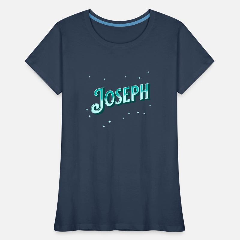 Joseph names personalized Women's Premium Organic T-Shirt
