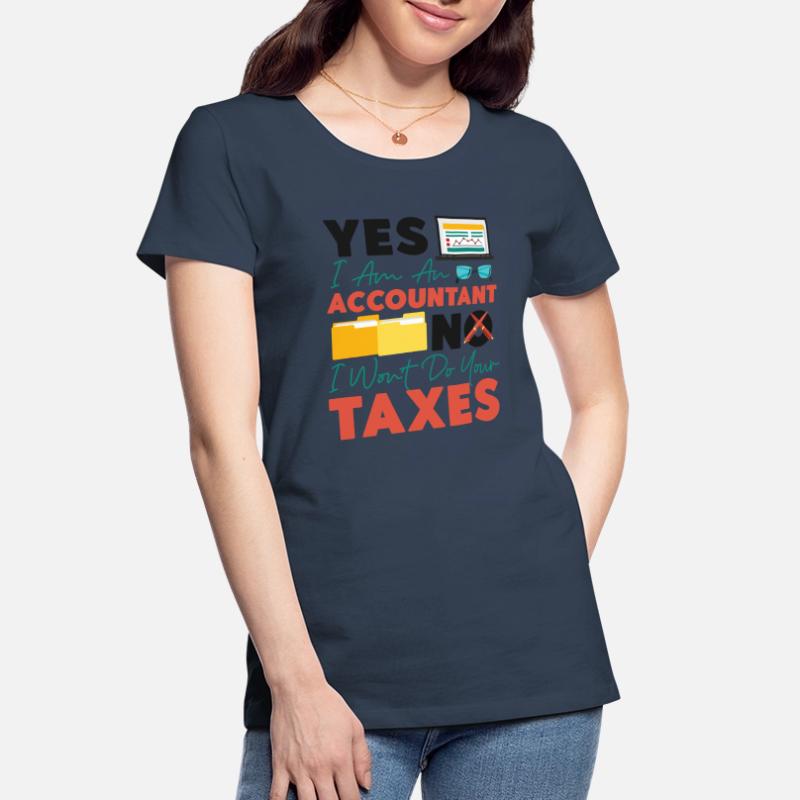 Comptable Comptable Comptable T-shirt bio Premium Femme