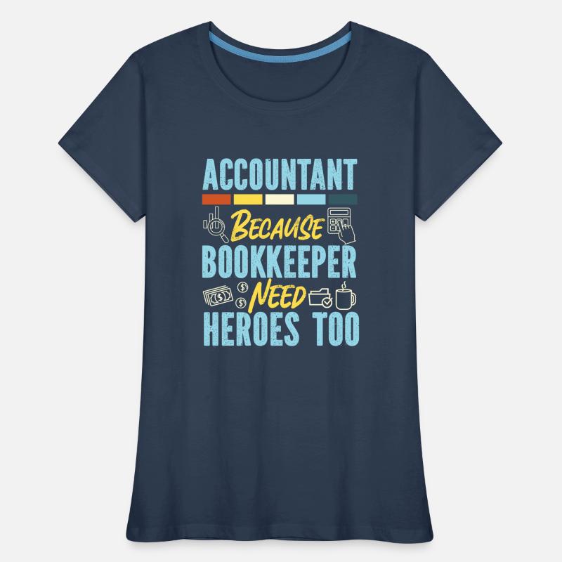 Comptable Comptable Comptable T-shirt bio Premium Femme