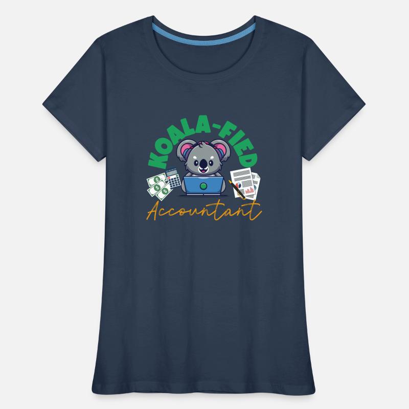 Comptable Comptable Comptable T-shirt bio Premium Femme