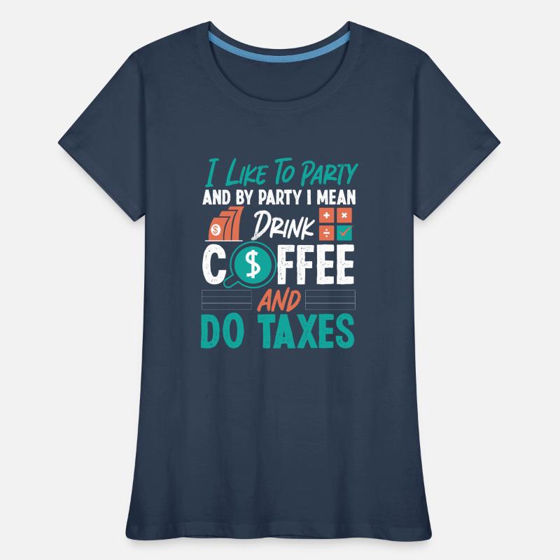 Comptable Comptable Comptable T-shirt bio Premium Femme