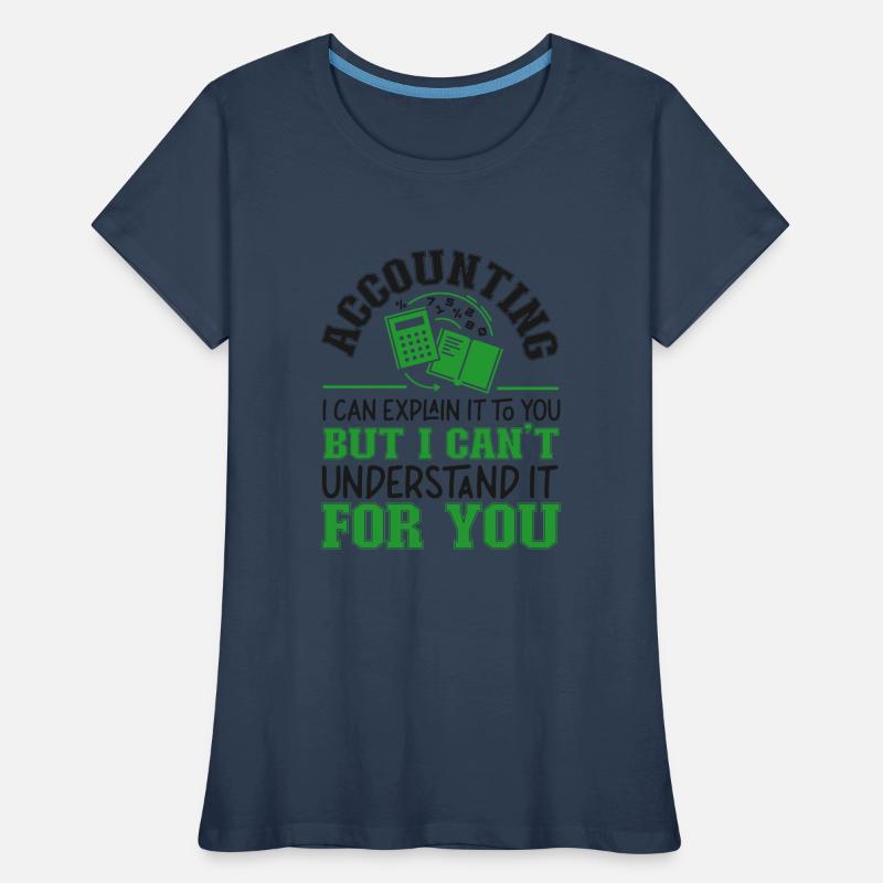 Comptable Comptable Comptable T-shirt bio Premium Femme
