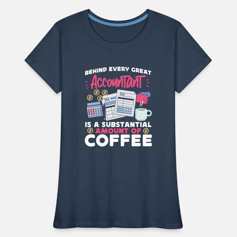 Comptable Comptable Comptable T-shirt bio Premium Femme