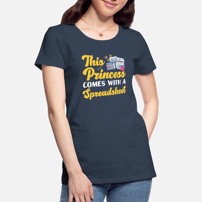 Comptable Comptable Comptable T-shirt bio Premium Femme