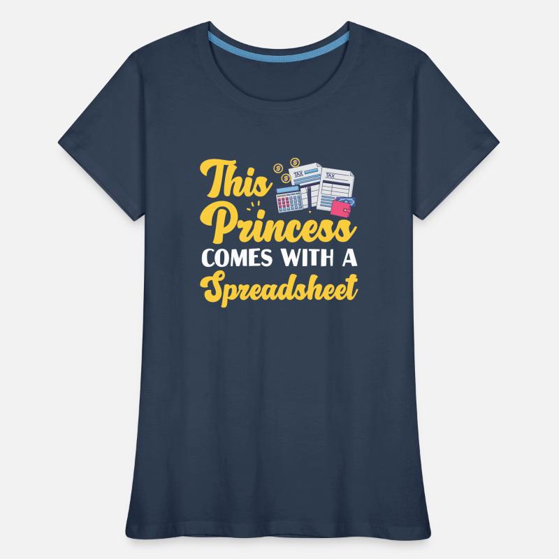 Comptable Comptable Comptable T-shirt bio Premium Femme