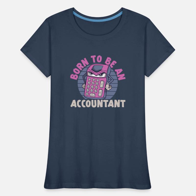 Comptable Comptable Comptable T-shirt bio Premium Femme