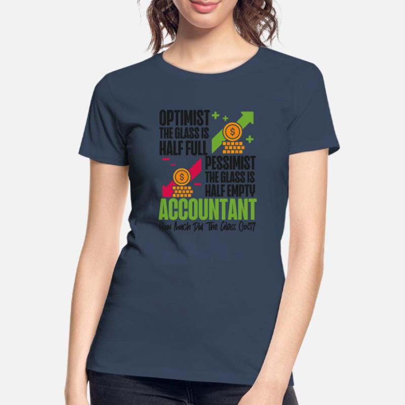 Comptable Comptable Comptable T-shirt bio Premium Femme