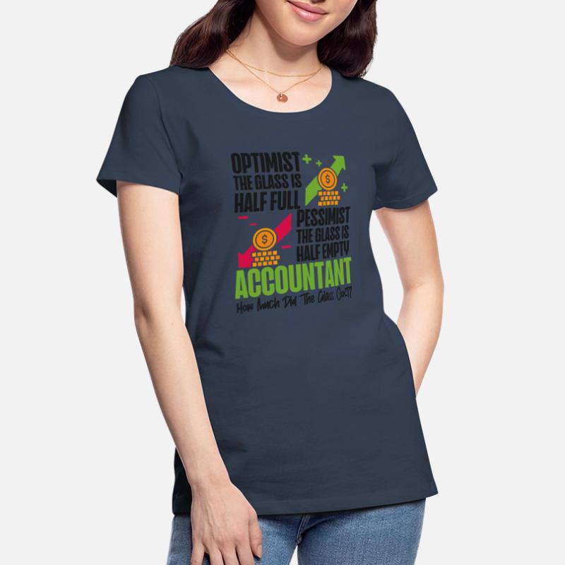 Comptable Comptable Comptable T-shirt bio Premium Femme
