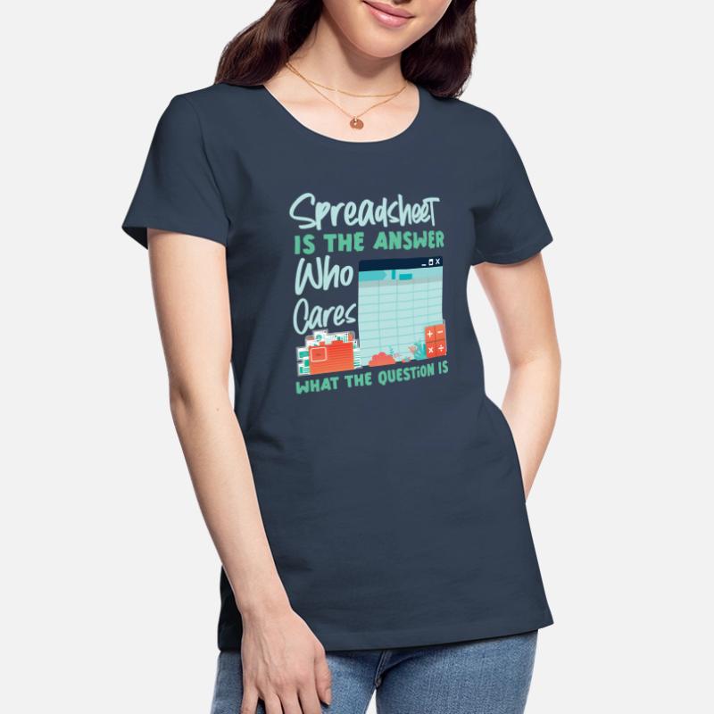 Comptable Comptable Comptable T-shirt bio Premium Femme