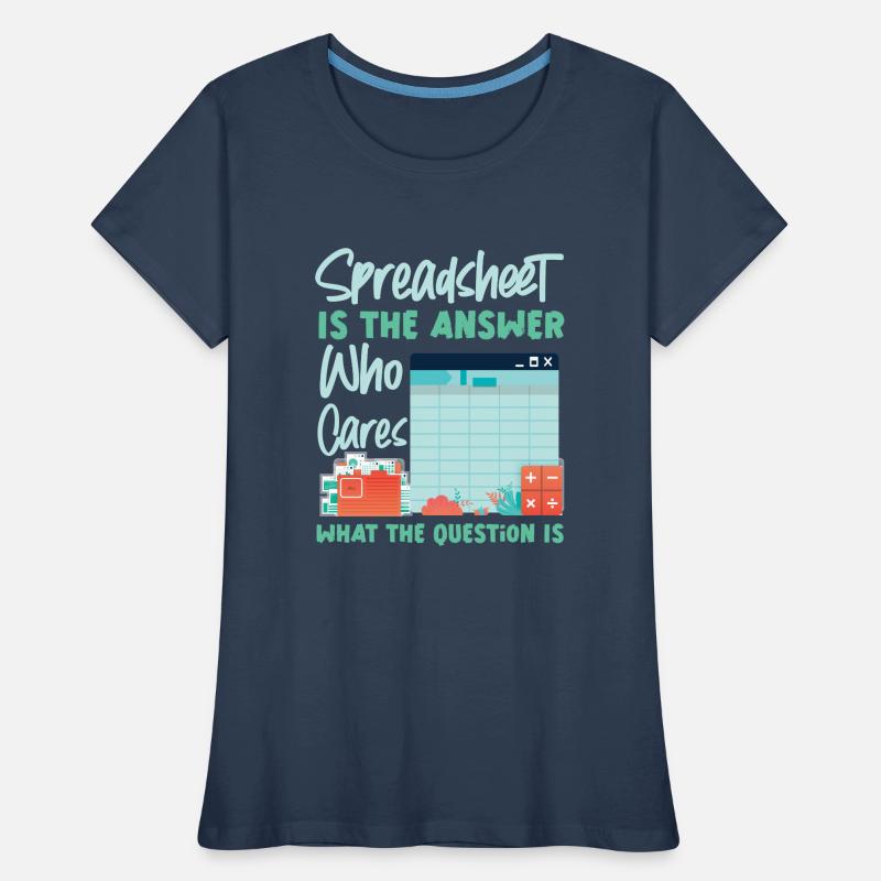 Comptable Comptable Comptable T-shirt bio Premium Femme