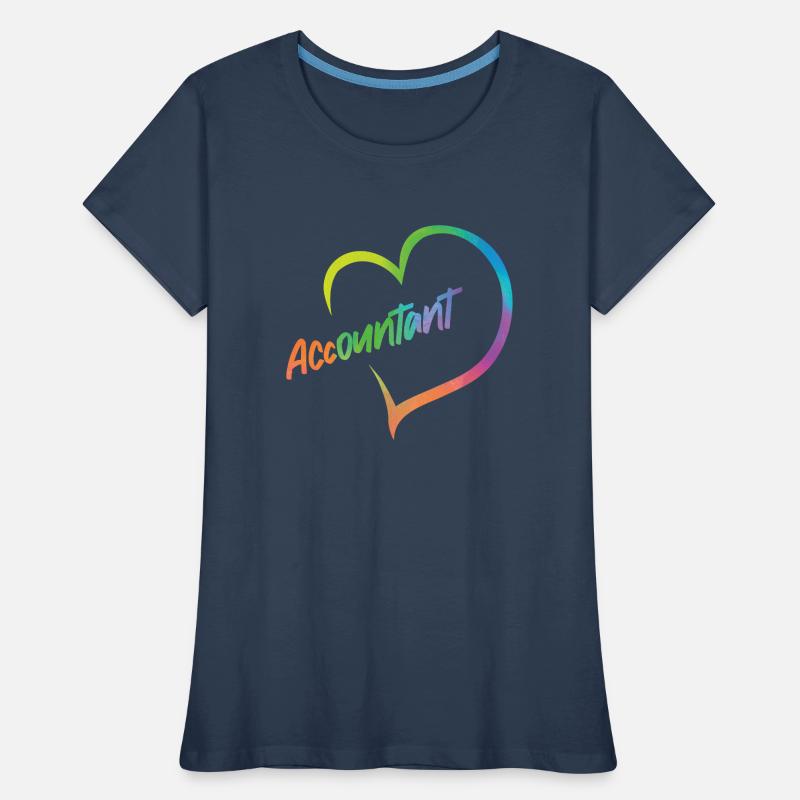 Comptable Comptable Comptable T-shirt bio Premium Femme