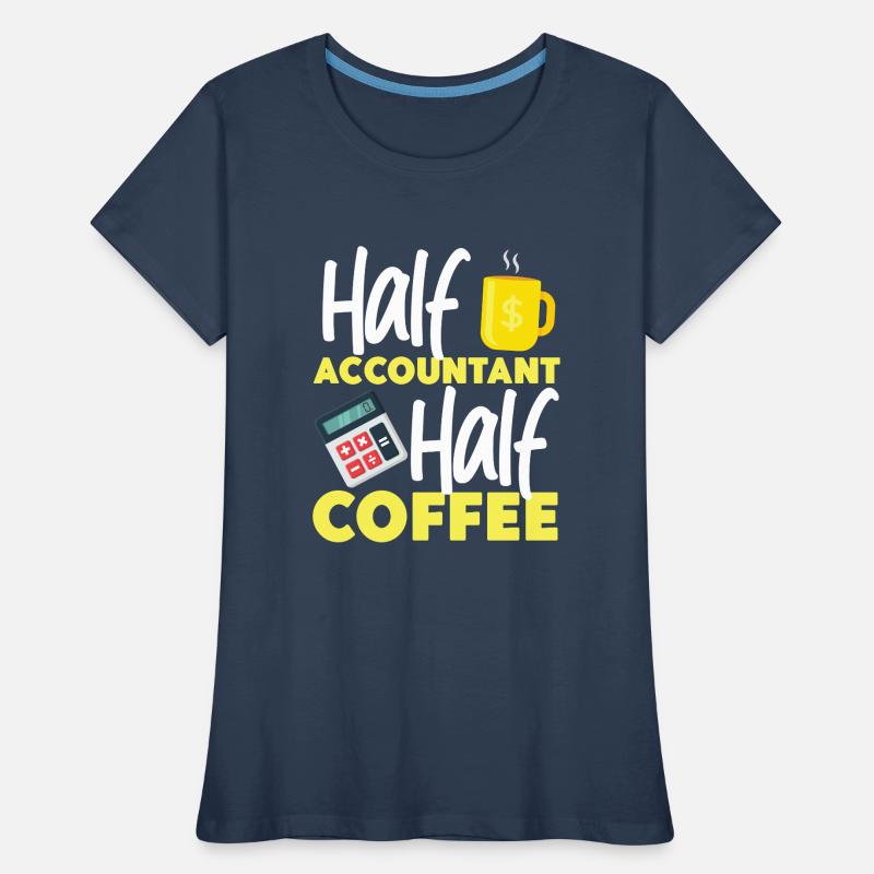 Comptable Comptable Comptable T-shirt bio Premium Femme