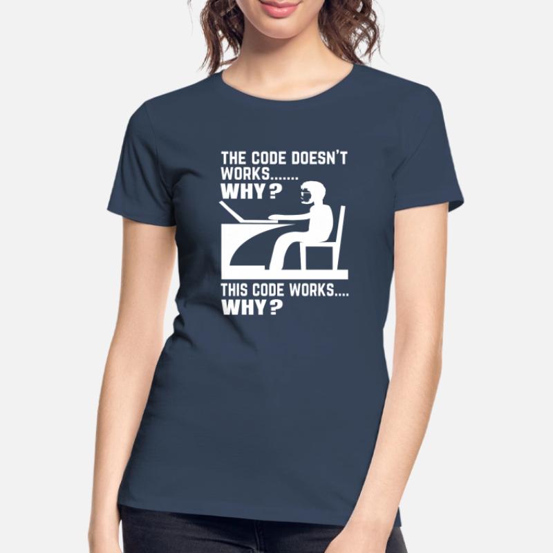 Software Developer Programmer Gift Women's Premium Organic T-Shirt