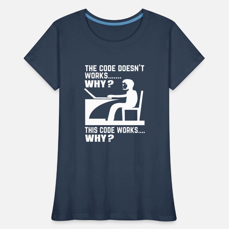 Software Developer Programmer Gift Women's Premium Organic T-Shirt