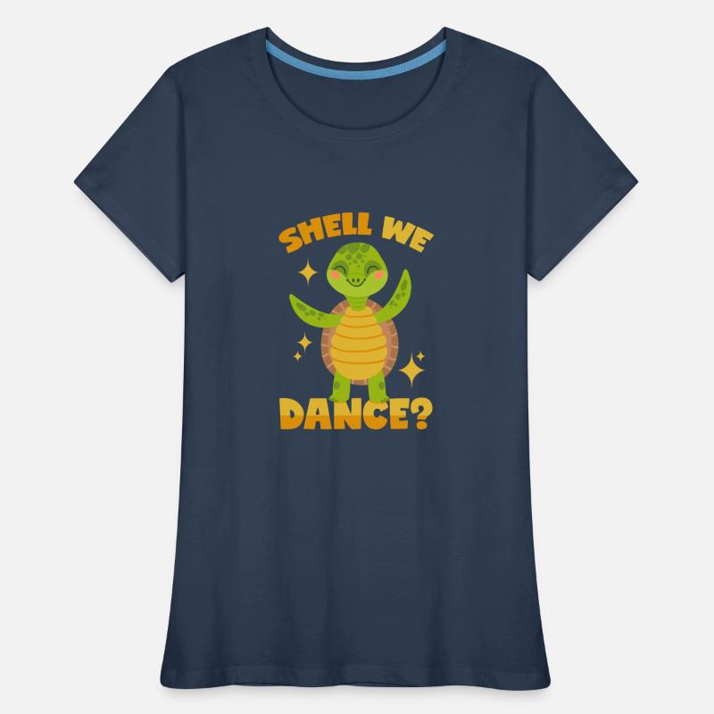 Dancing turtle Women's Premium Organic T-Shirt