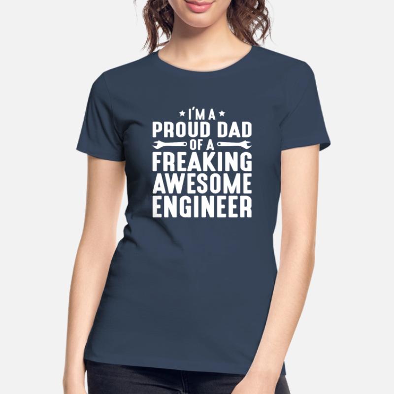 Engineer Brain Mechanical Engineering Electrical Engineering Son Women's Premium Organic T-Shirt