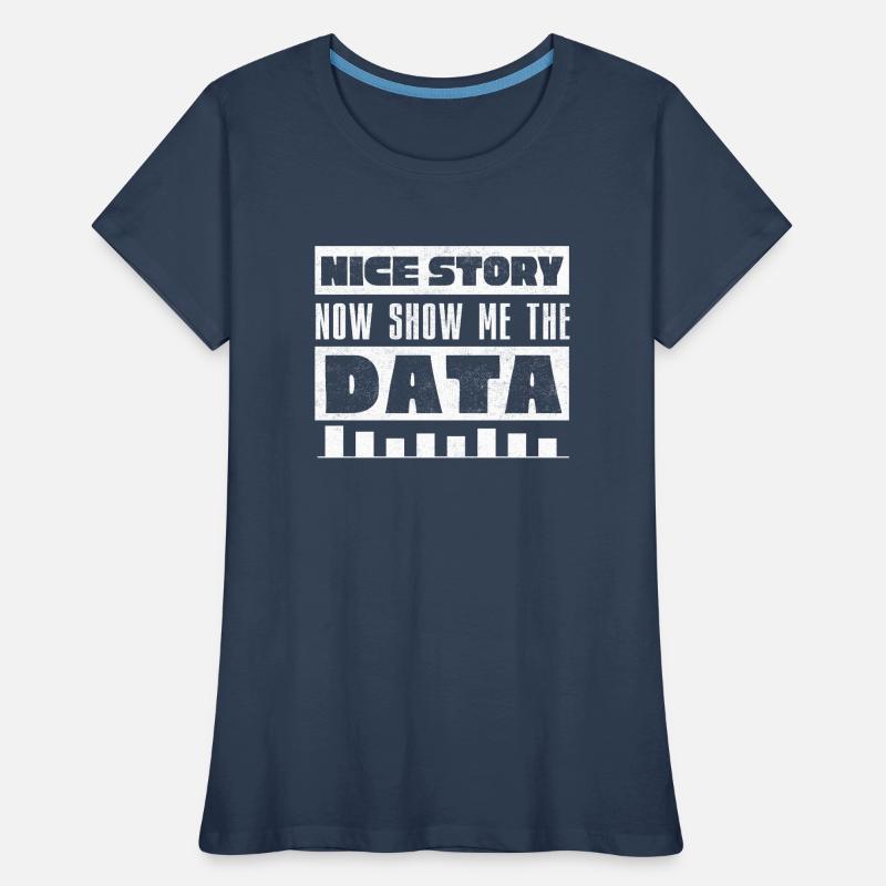 Data Analyst, Data Engineer Women's Premium Organic T-Shirt