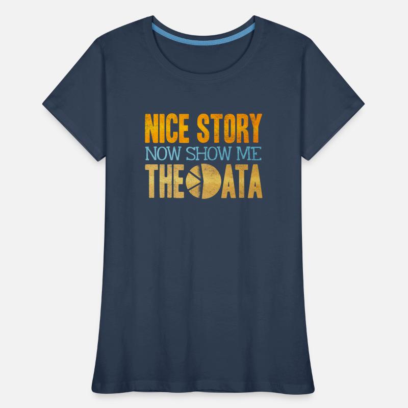 Data Analyst, Data Engineer Women's Premium Organic T-Shirt