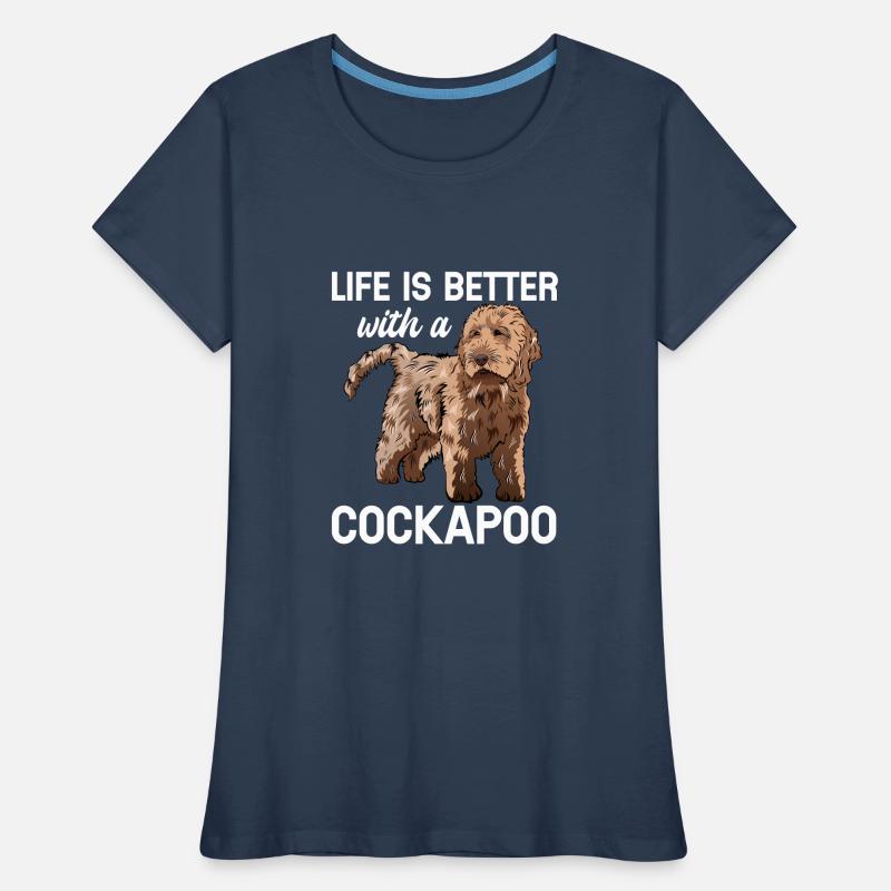 Cockapoo Dog Women's Premium Organic T-Shirt