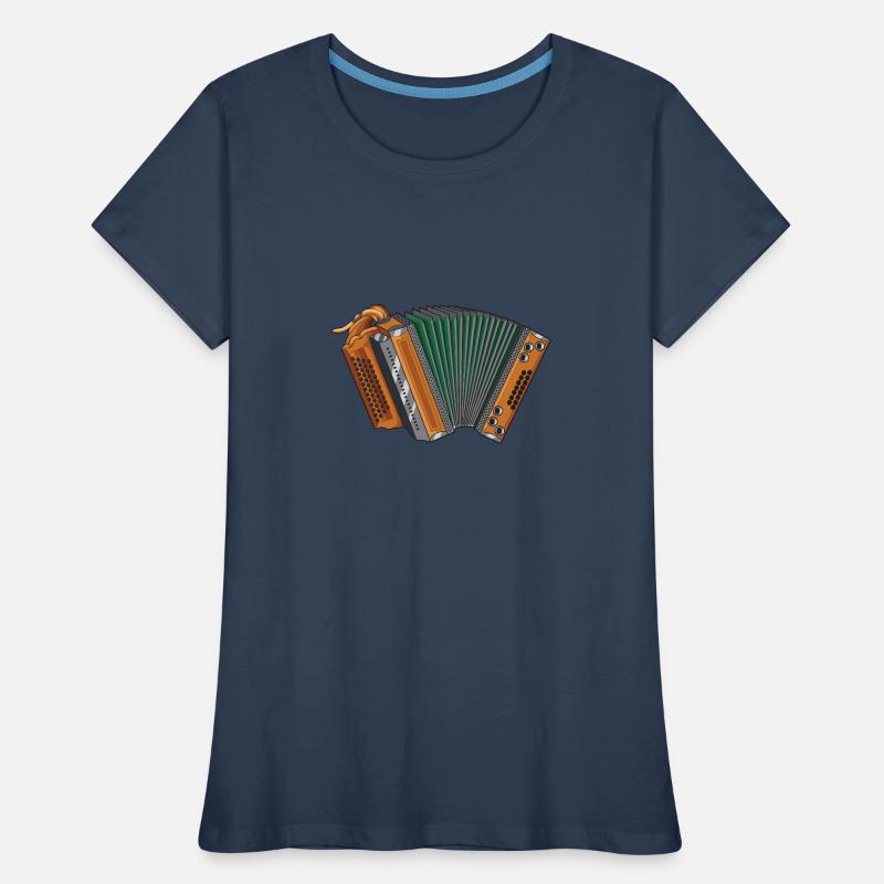 Styrian harmonica Quetschn Ziachorgel Women's Premium Organic T-Shirt