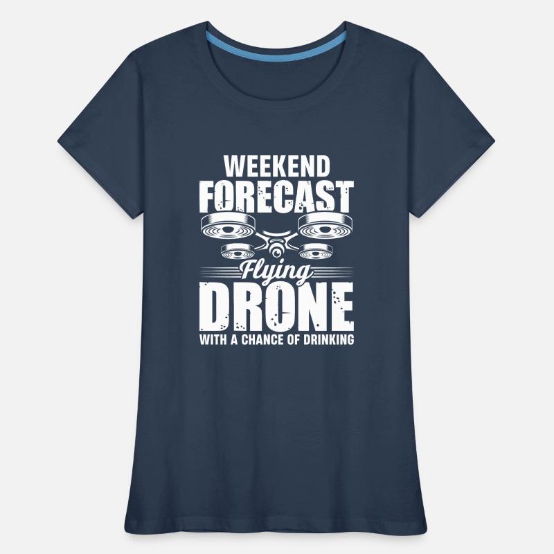 Drones, drones, drone flying Women's Premium Organic T-Shirt